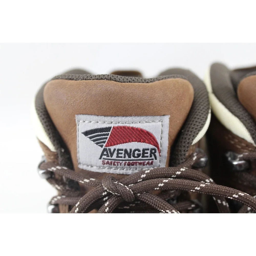 Avenger Women's Composite Toe Waterproof Hiker Work Boot A7156 Chocolate 6.5W US